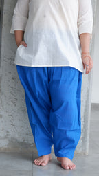 Blue Handloomed Salwar