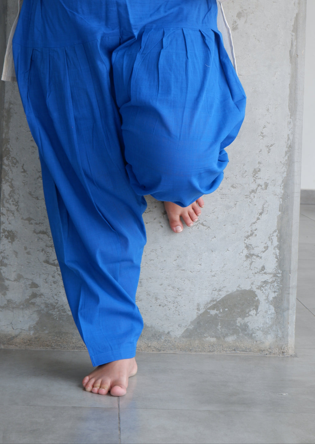 Blue Handloomed Salwar