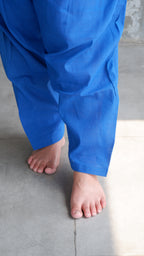 Blue Handloomed Salwar