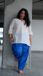 Blue Handloomed Salwar