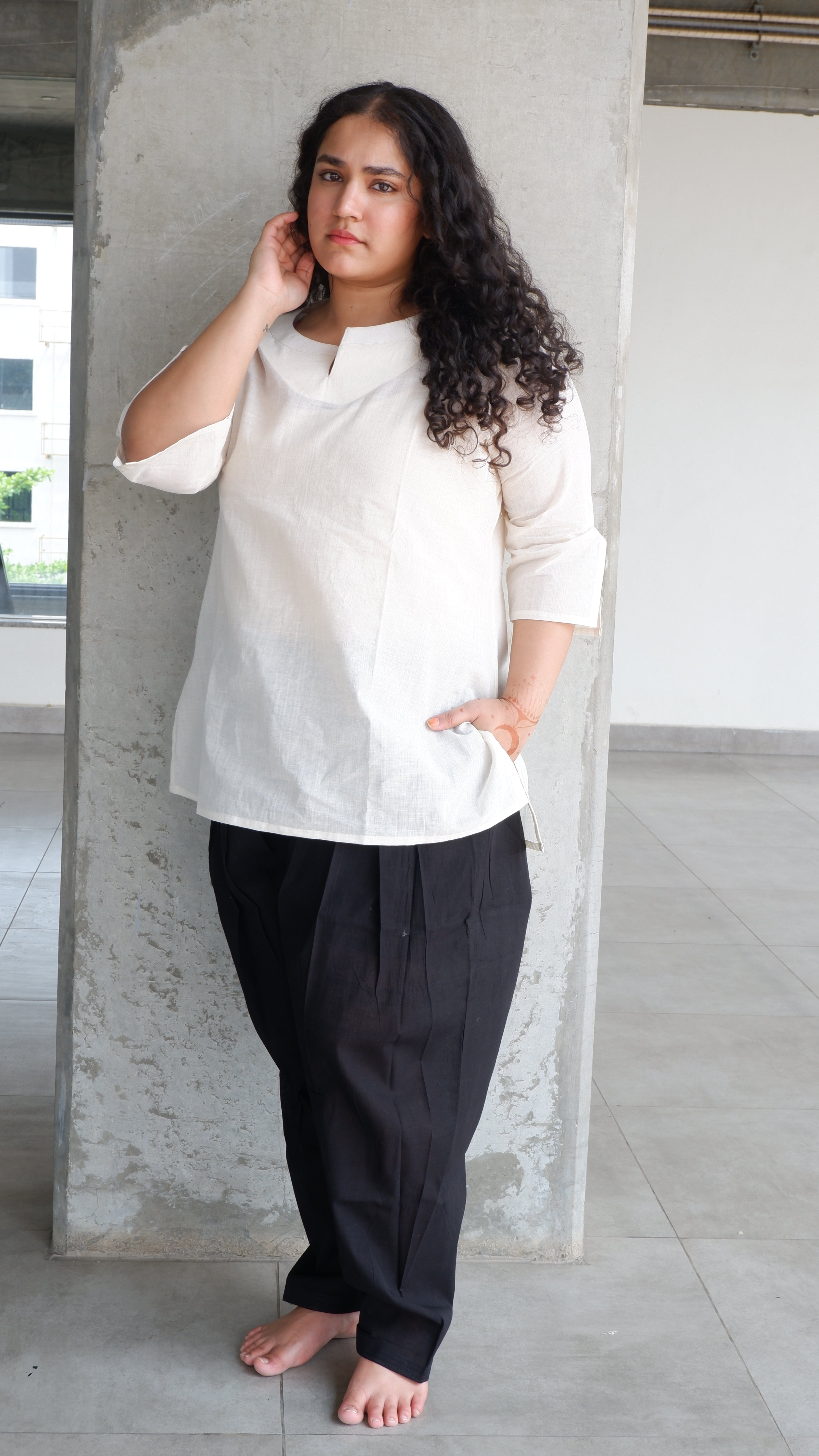 Black Handloomed Salwar