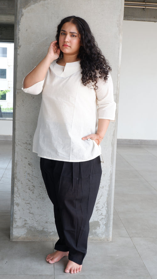 Black Handloomed Salwar
