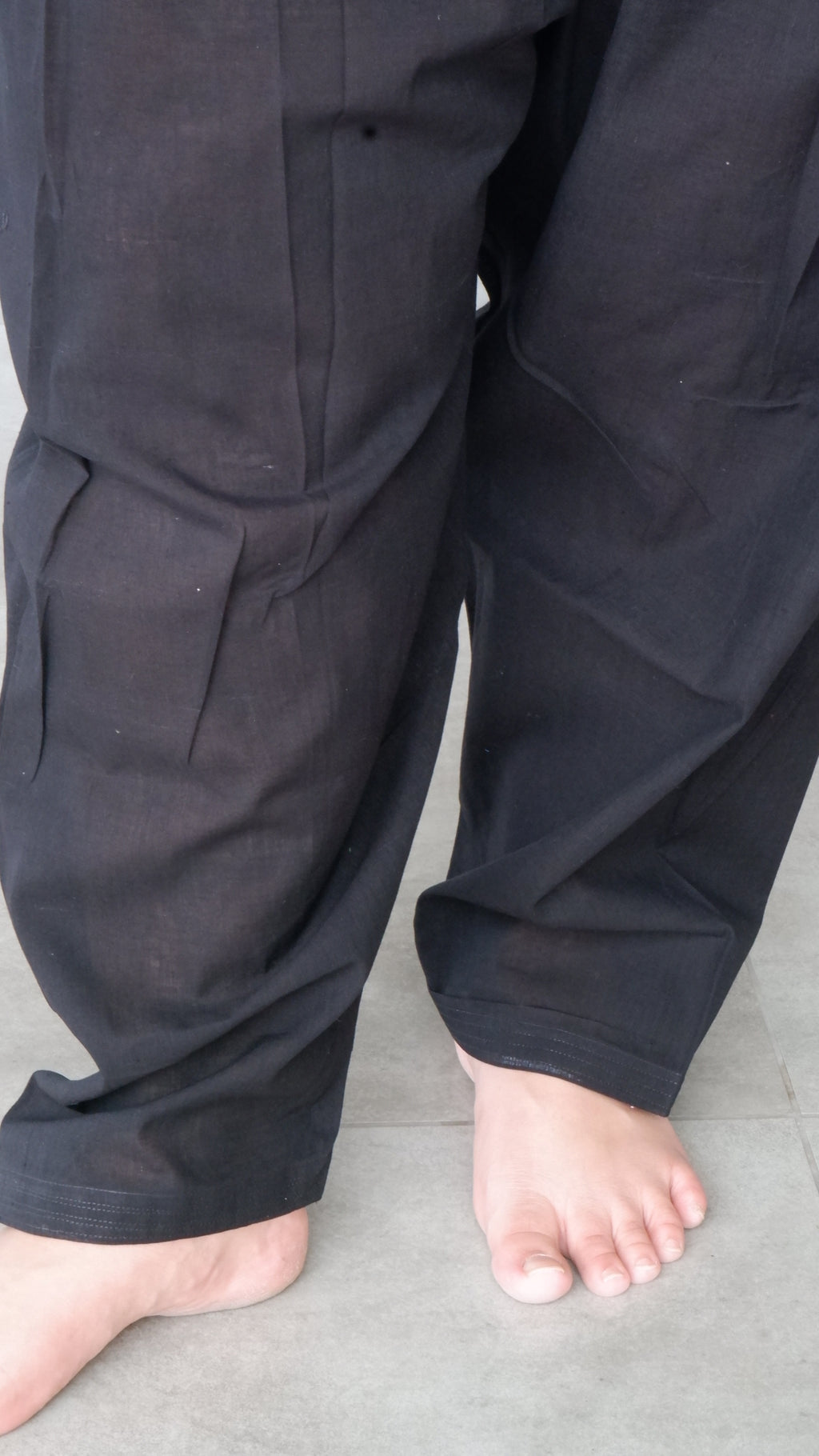 Black Handloomed Salwar