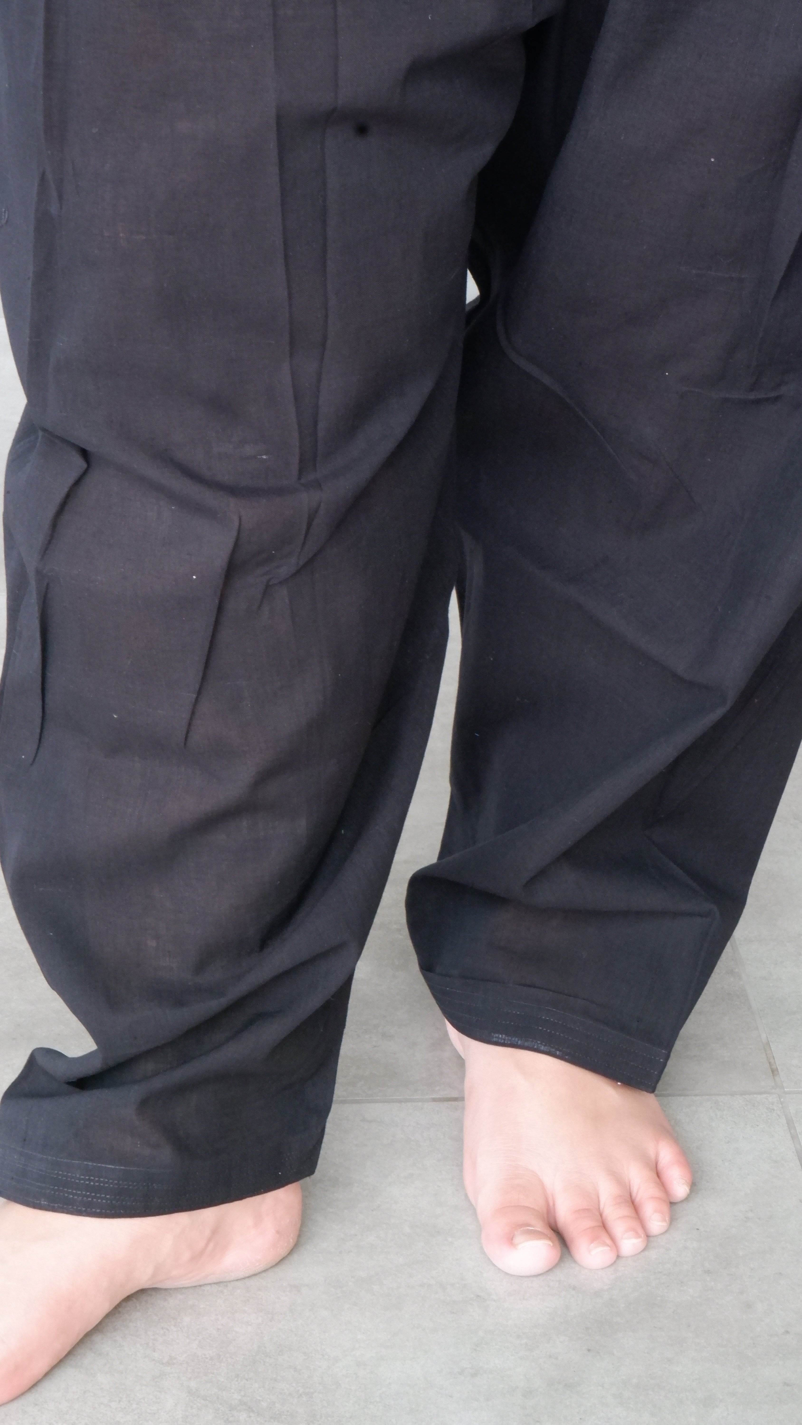 Black Handloomed Salwar
