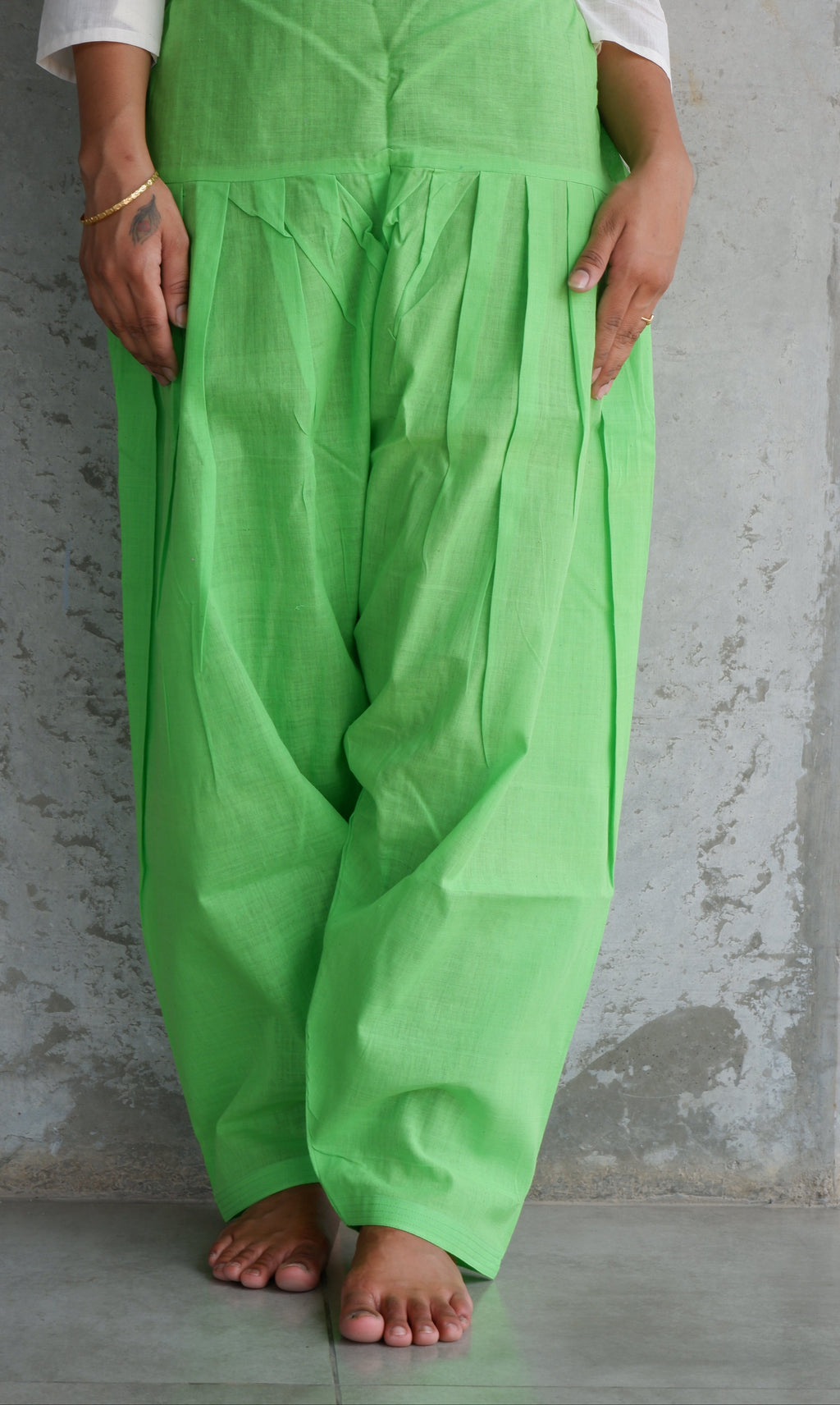 Light Green Handloomed Salwar