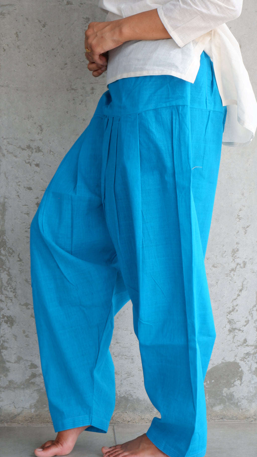 Deep Blue Handloomed Salwar