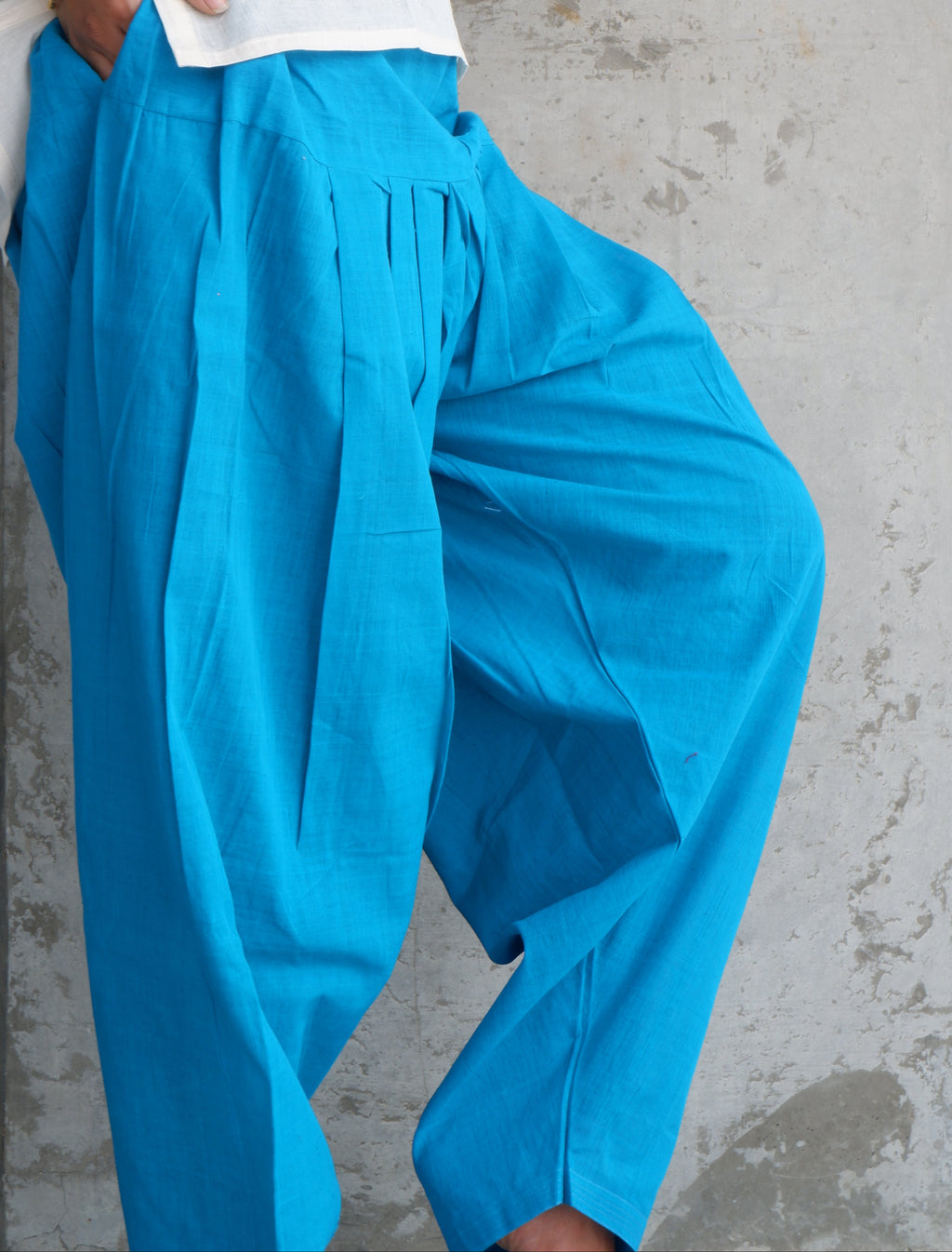 Deep Blue Handloomed Salwar