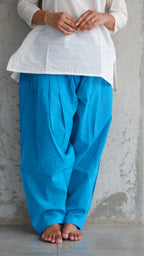 Deep Blue Handloomed Salwar